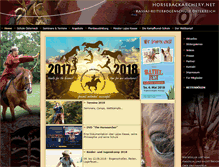 Tablet Screenshot of horsebackarchery.net
